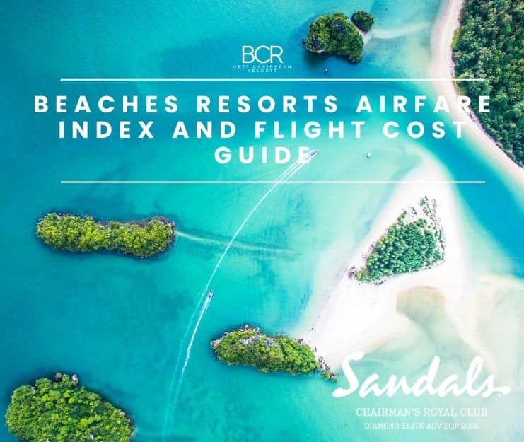 Beaches Resorts Airfare Index and Flight Cost Guide Hero Image