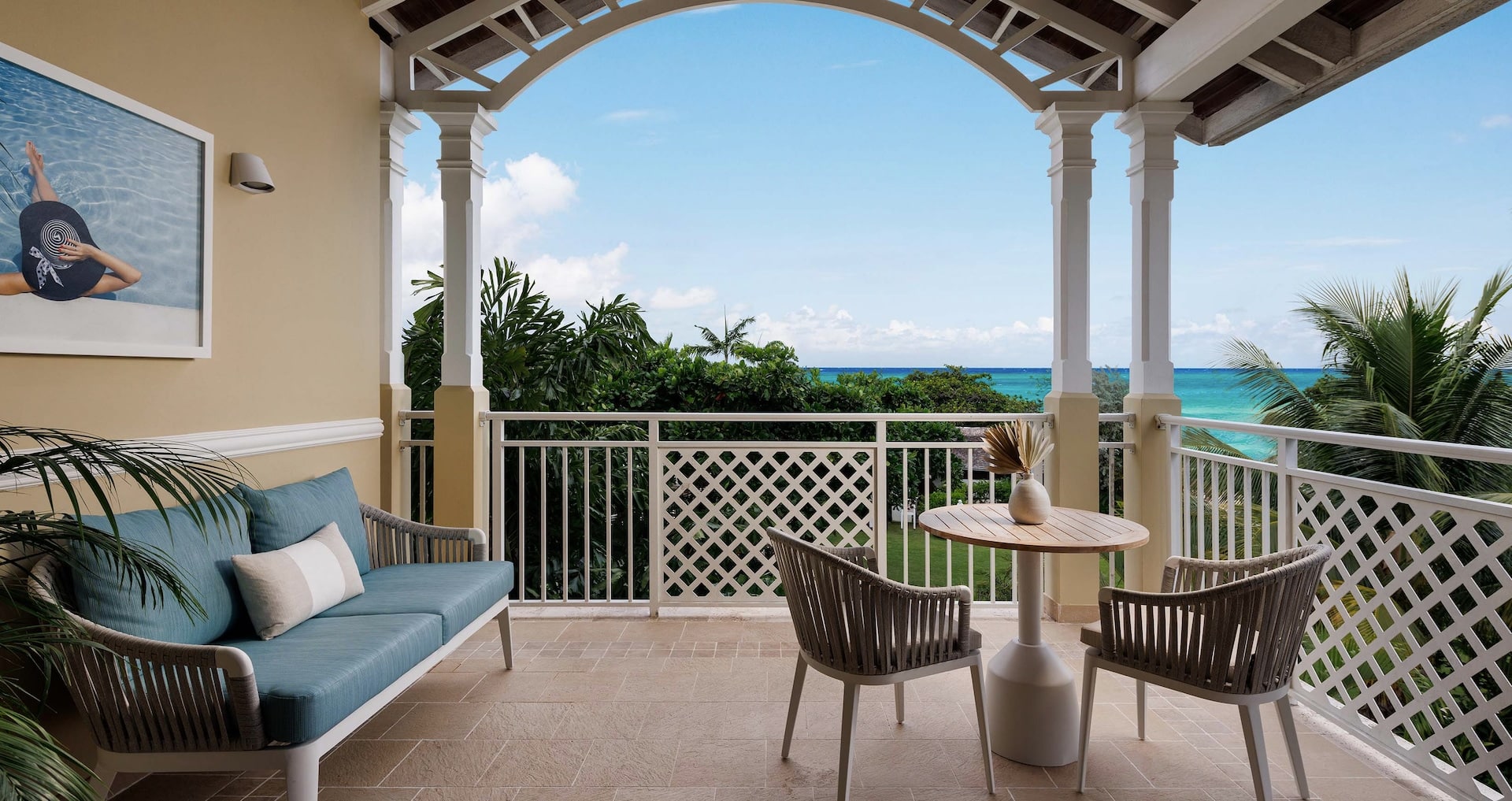 Crystal Lagoon Honeymoon Poolside One Bedroom Club Suite at Sandals Caribbean Cay