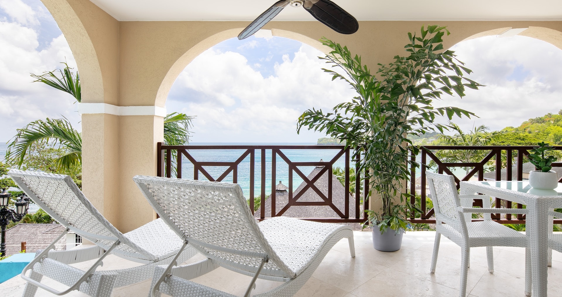Piton Oceanview Two Story Butler Veranda Suite at Sandals Regency La Toc