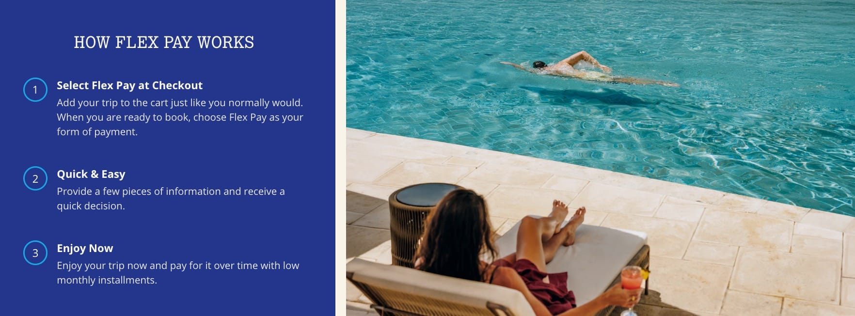 Sandals Flex Pay Financing